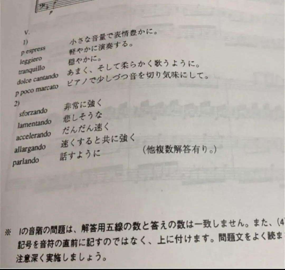 【最新版】音楽大学入試問題集楽典　東京藝術大学　ソルフェージュ