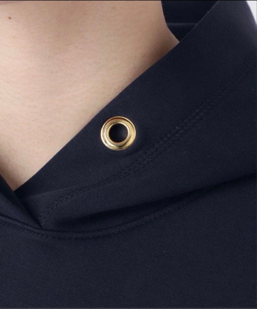 AP STUDIO EVERYDAY I LIKE オーバーサイズフーディ 紺