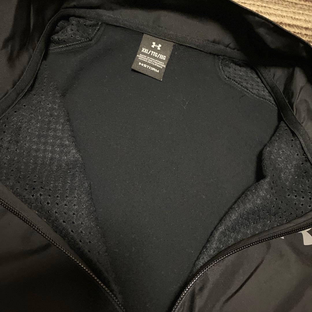 新品タグ付き　アンダーアーマー メンズ　フリースジャケット　3L ブラック