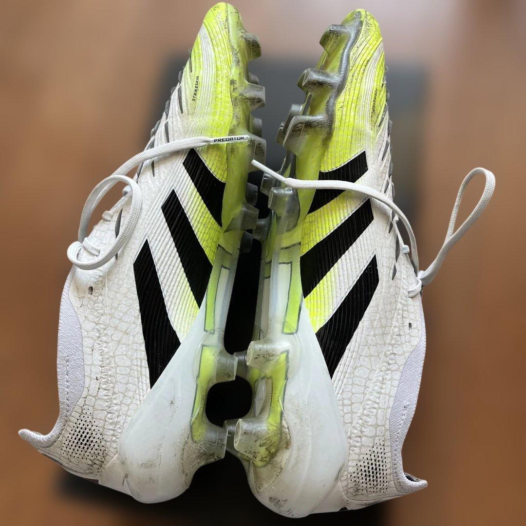 PREDATOR ELITE HGAG 3PN 28.0cm ホワイト/イエロー