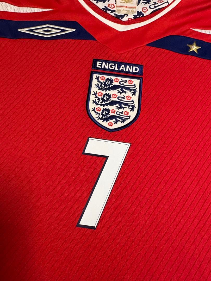 【正規品】UMBROイングランド代表デビット・ベッカム2008ユニ(新品未使用)