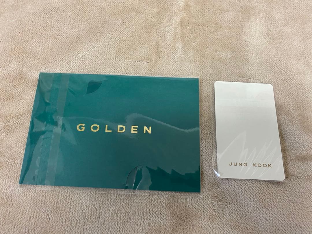 【新品未開封】BTS Jungkook GOLDEN アルバム 3形態 特典付き
