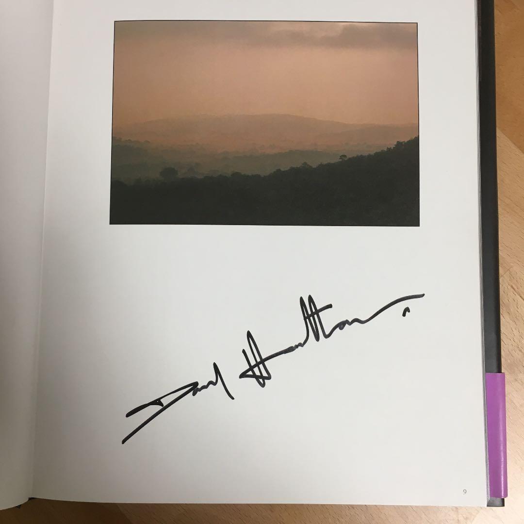 巨匠デイヴィッドハミルトン写真集　サントロペの夏　サイン入り