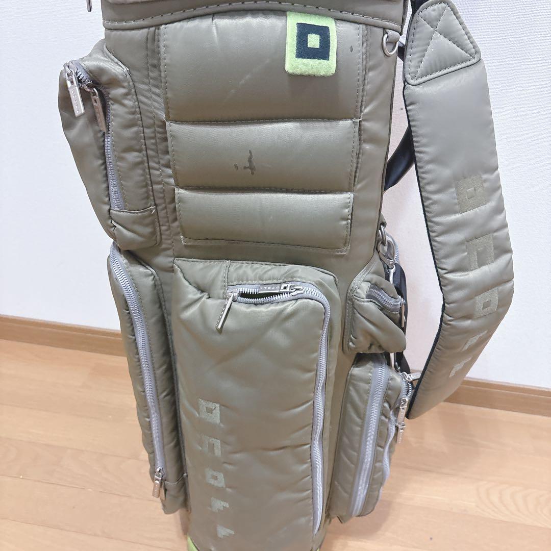 K394 onoff キャディバッグ カーキー色