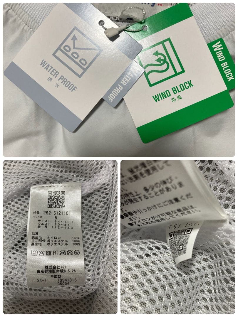 新品 ジャックバニー 2.5Layerストレッチ スニードジャック(5)L/白