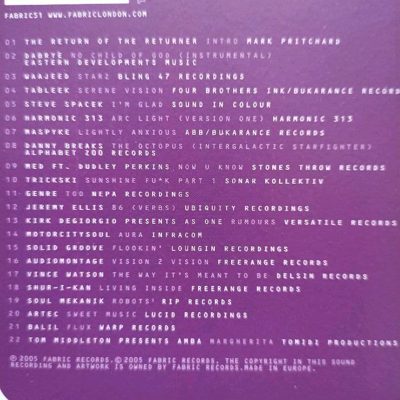 洋楽 Fabric 26 / Global Communication Mix-CD