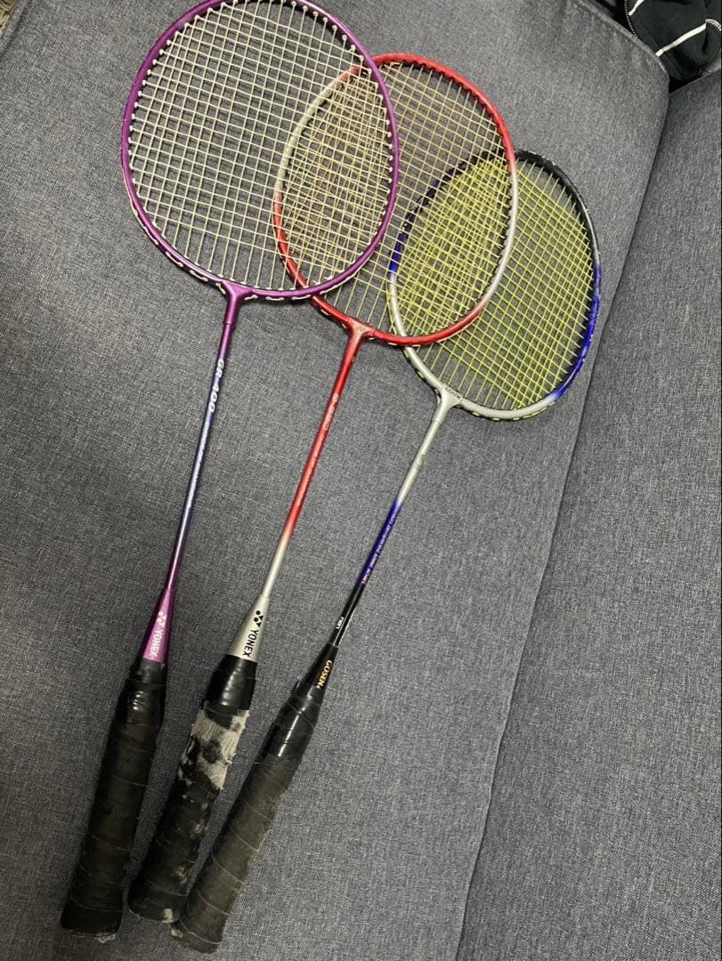 YONEX GR-400 B-550 、GOSEN MB-30 3本セット