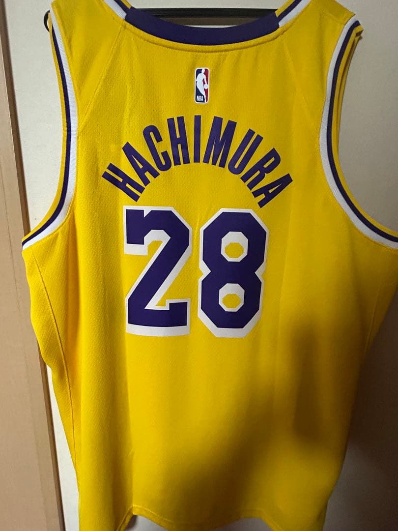 新品タグ付き レイカーズ 八村塁 28 ユニフォーム