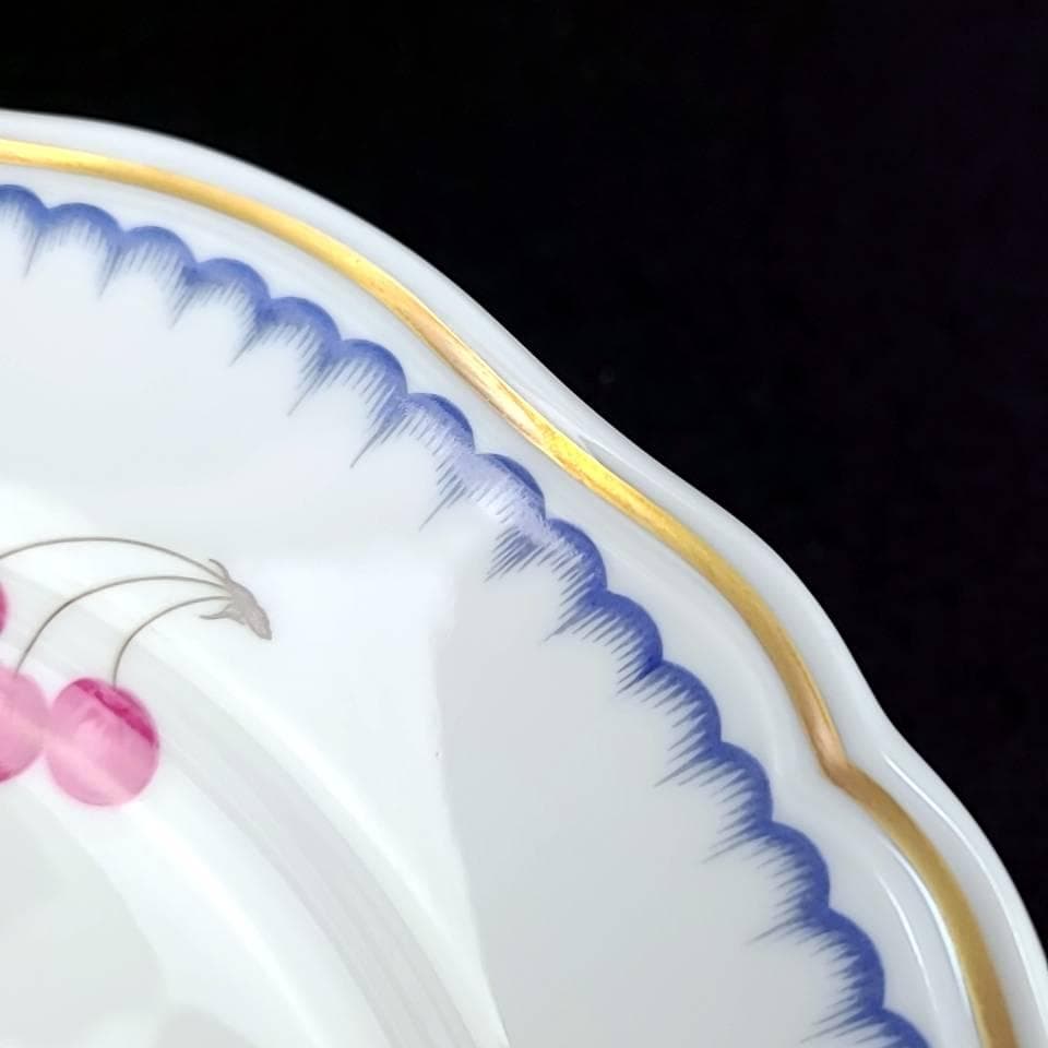 ☆美品☆リチャードジノリ　イタリアンフルーツ　ディナープレート　24cm 4枚