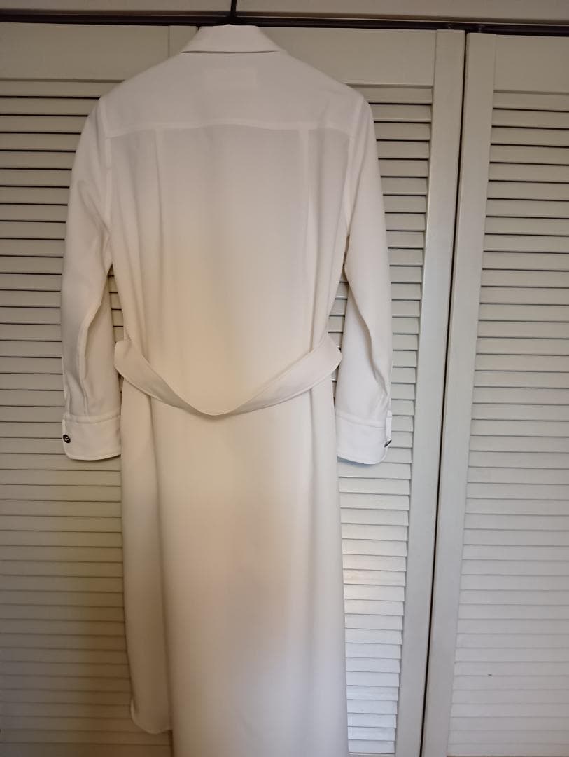 SOÉJU ソージュ ソフトオックスシャツワンピース　ホワイトXS