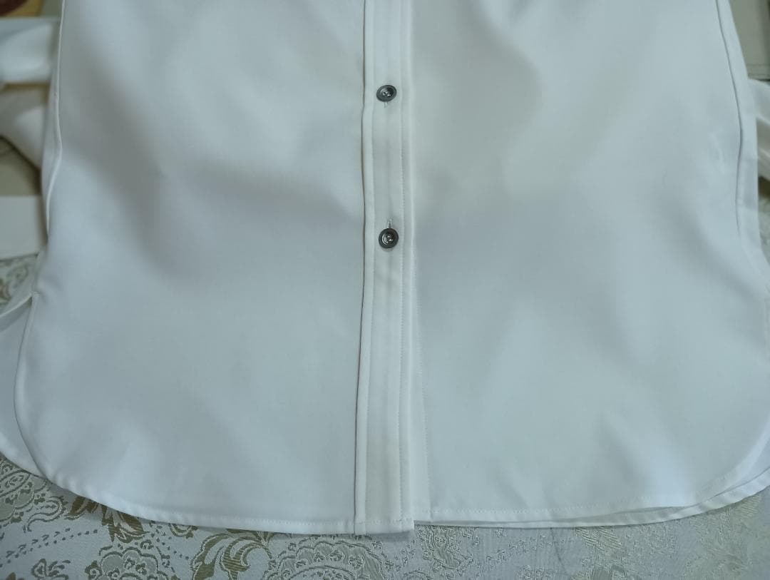 SOÉJU ソージュ ソフトオックスシャツワンピース　ホワイトXS