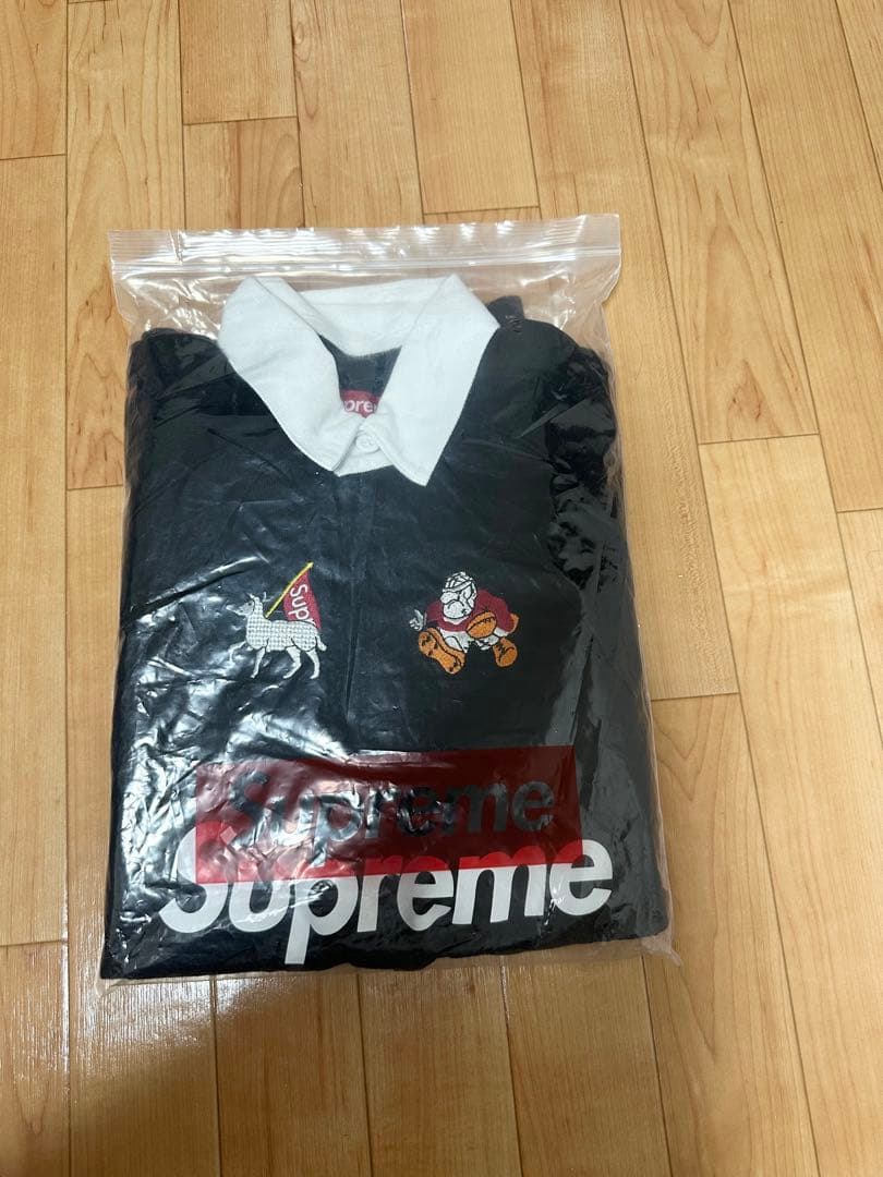 アイアム 希少Sサイズ ‼️Supreme S/S Rugby Black