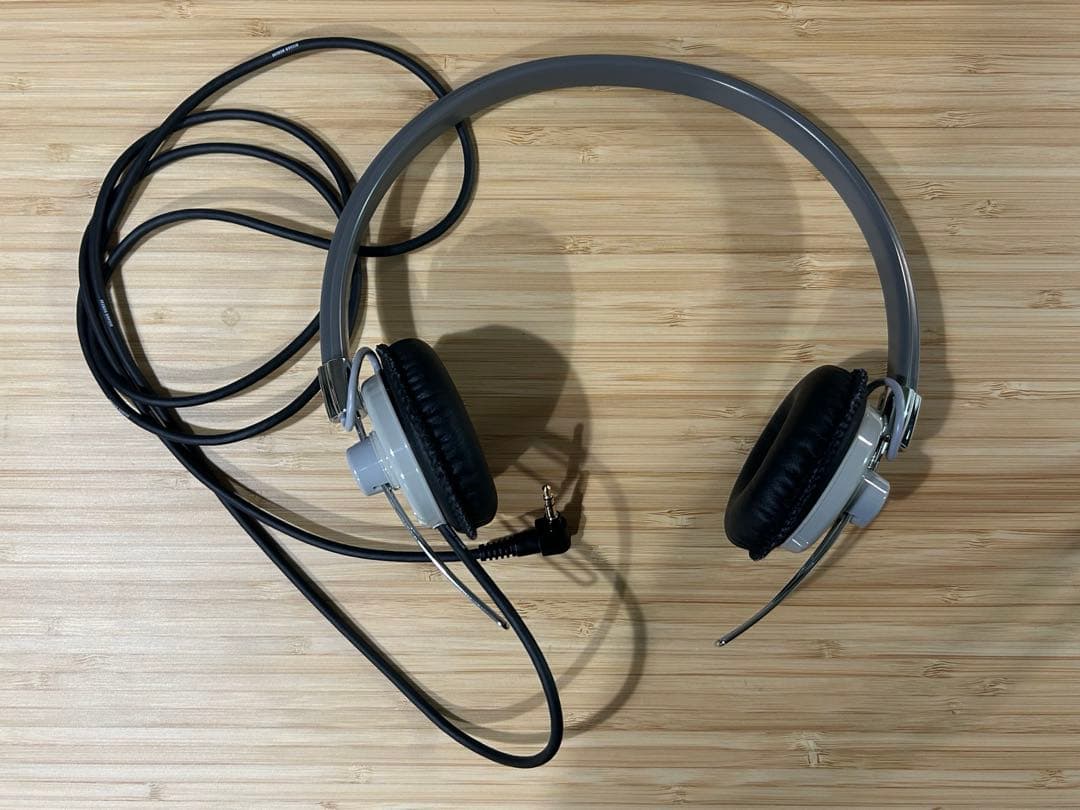 アシダ音響　 有線ヘッドホン ST-90-07-H グレー