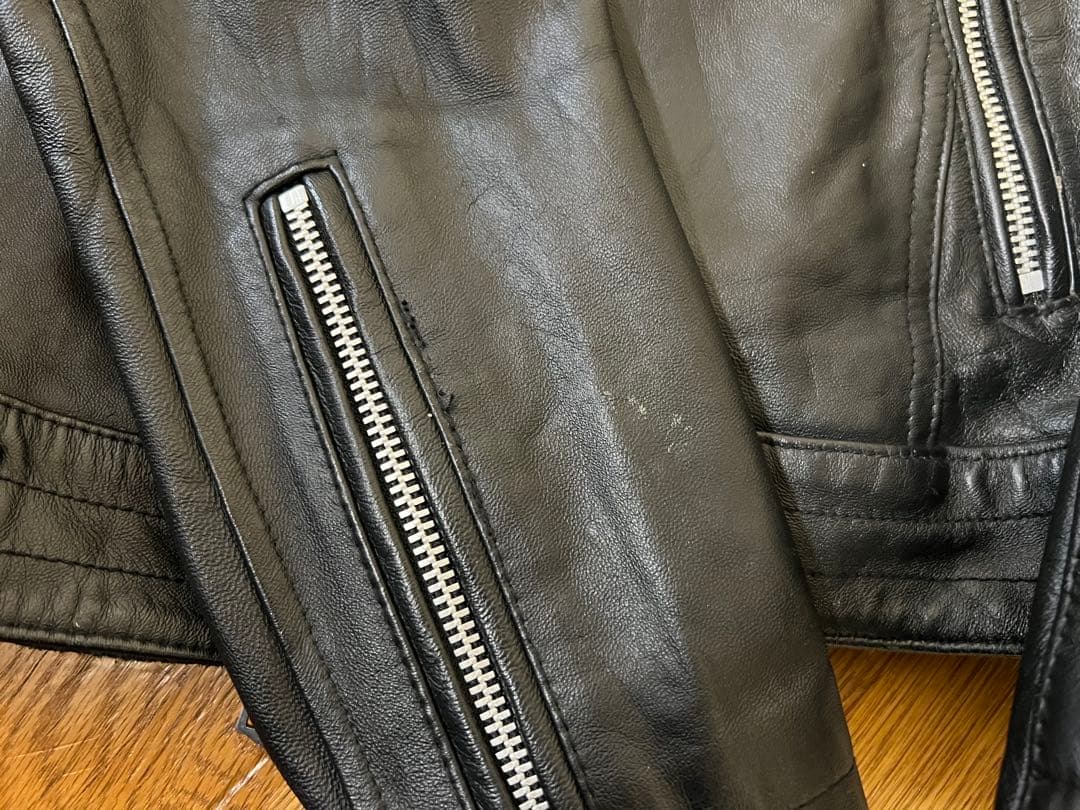 JACKROSE レザーライダースジャケット サイズ3