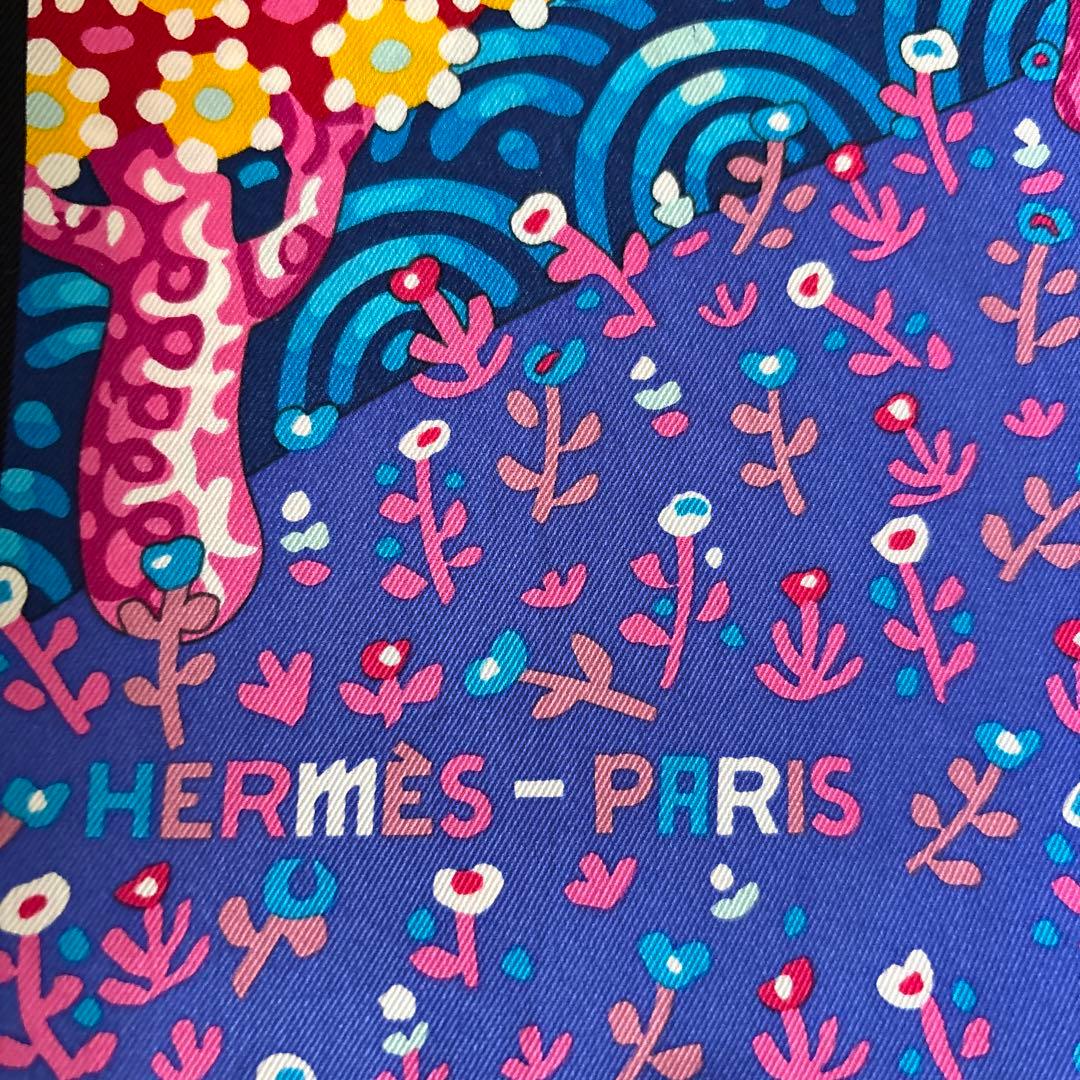 エルメス　スカーフ　美品　箱付　タグ有