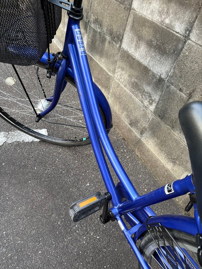 綺麗な青色ママチャリ(26㌅)お引き取り限定！大阪府茨木市、高槻市