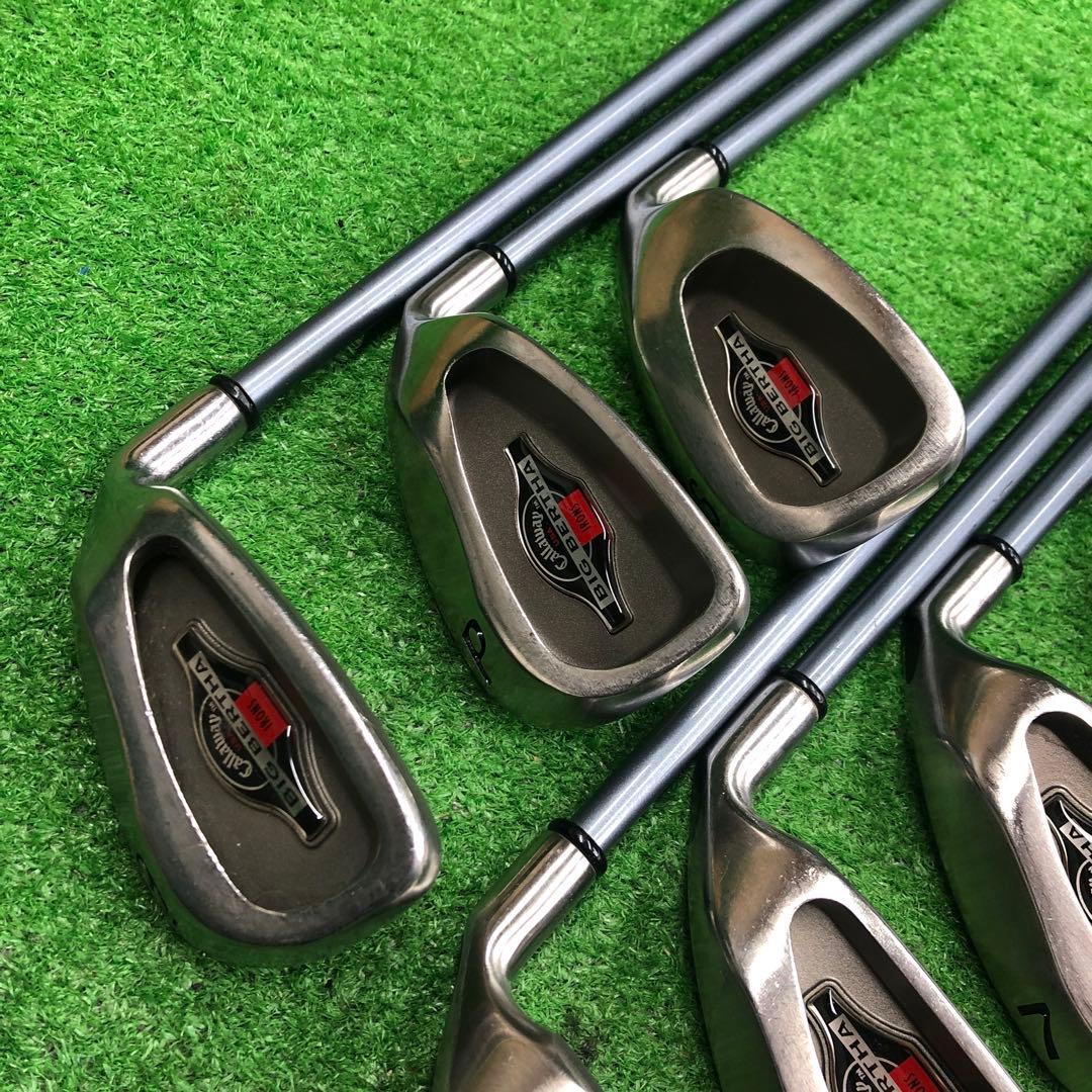 寶TIS-616 Callaway BIG BERTHA アイアンセット