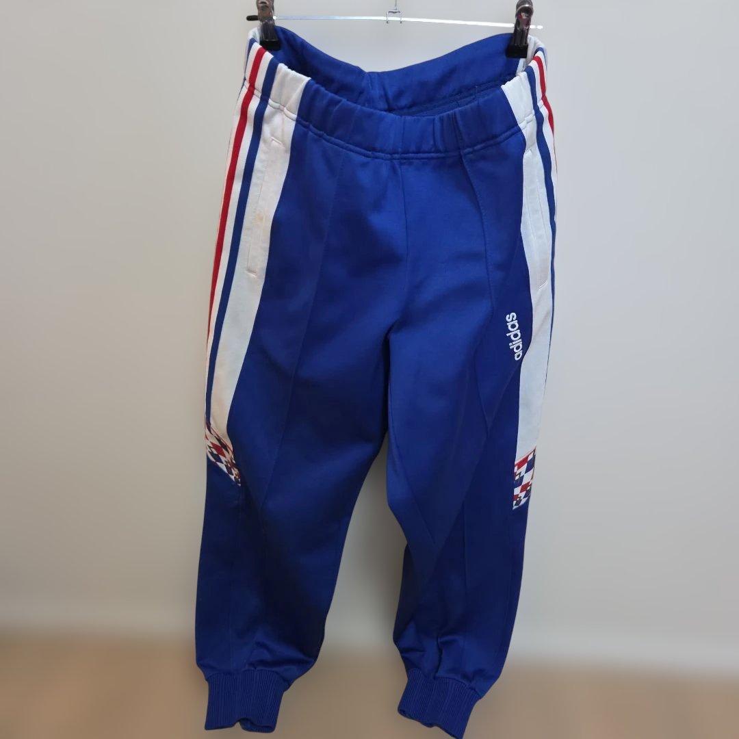 横浜マリノス モデル adidas ジャージ上下 青/白