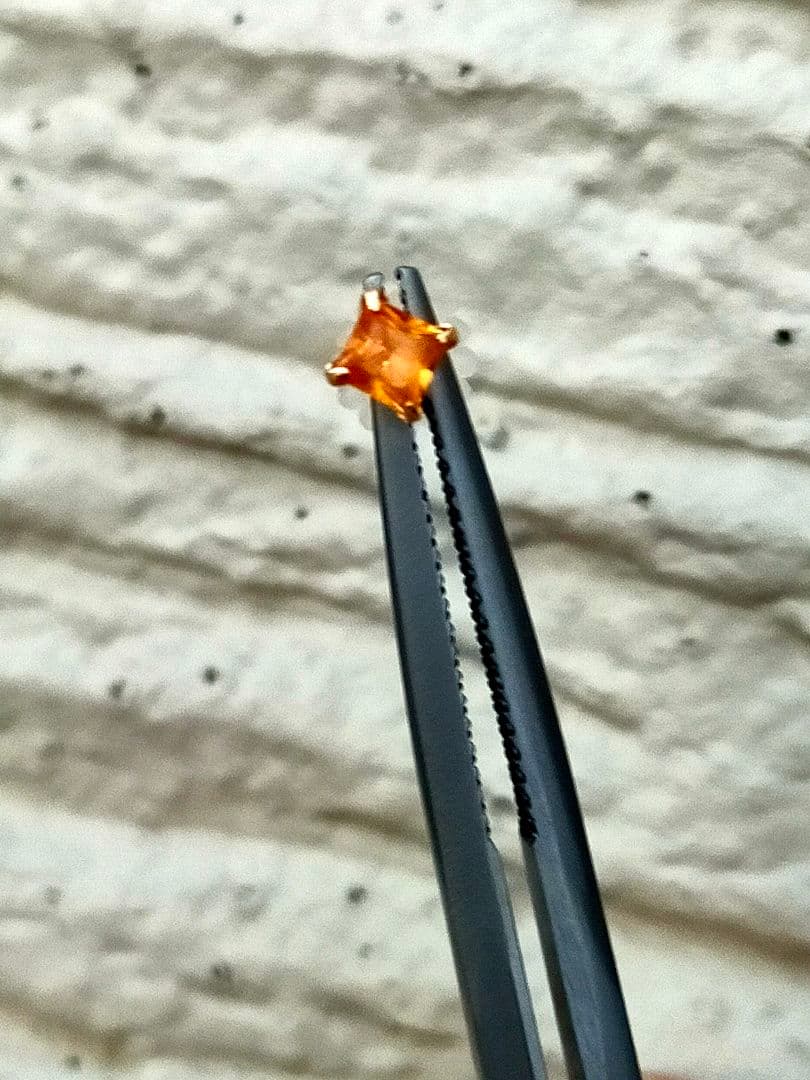 マンダリンガーネット　ガーネット　スペサルティンガーネット　ピアス