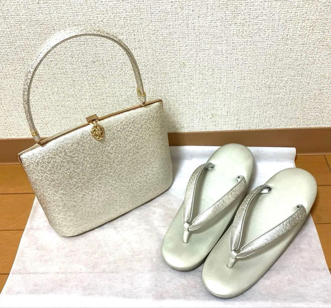 和装用バッグと草履 セット