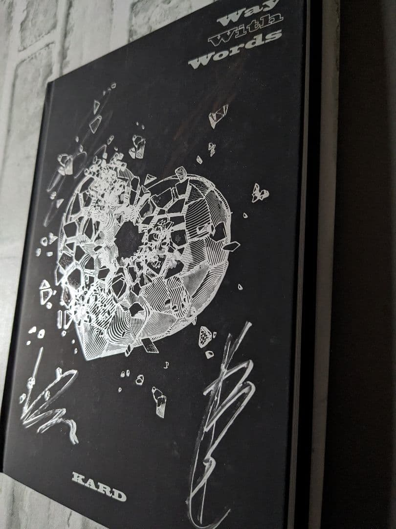 【サイン入り】KARD　Way With Words　1st Single
