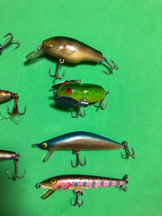 バス　レア品　当時物　オールド　クランク ミノー　トップ　アンバサダー