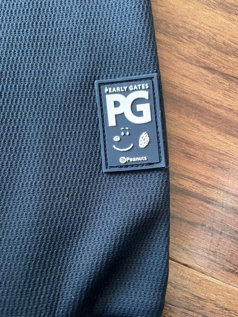 【新品】パーリーゲイツゴルフシャツコラボスヌーピーカットソーロンT紺