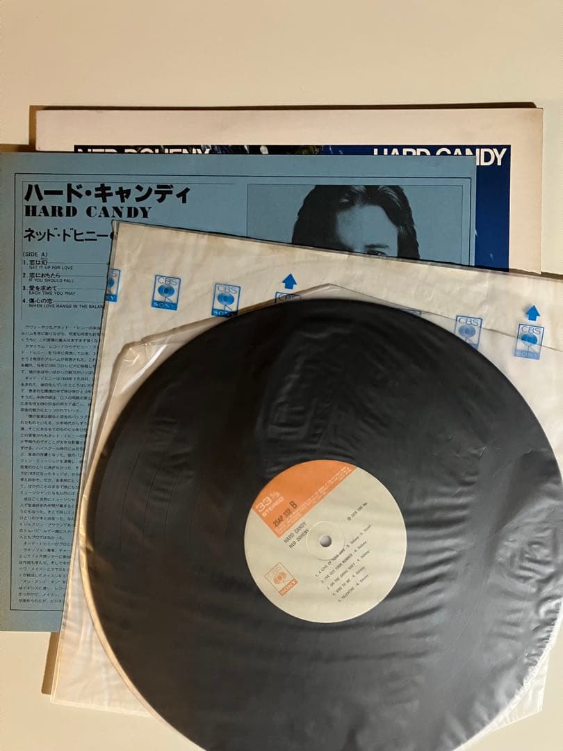 国内初版 NED DOHENY/HARD CANDY レコード25AP 332