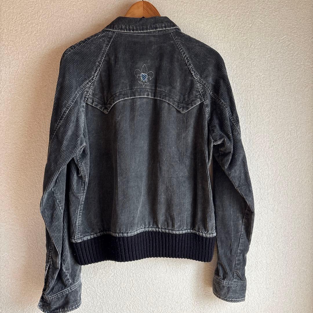 DIESEL コーデュロイジャケット Lサイズ グレー