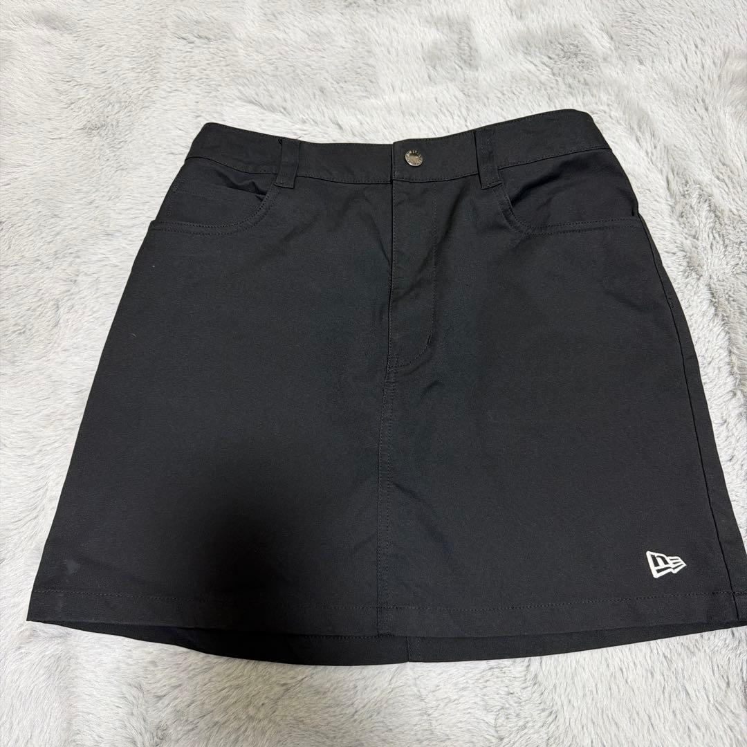 【美品】New Era 黒 スカート レディース　L
