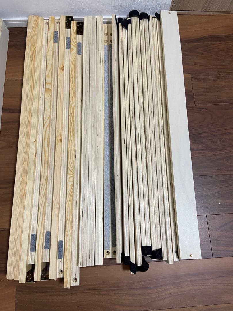 ニトリ シングル　すのこベッド　脚付きベッド　高さ調整可能 セレナ