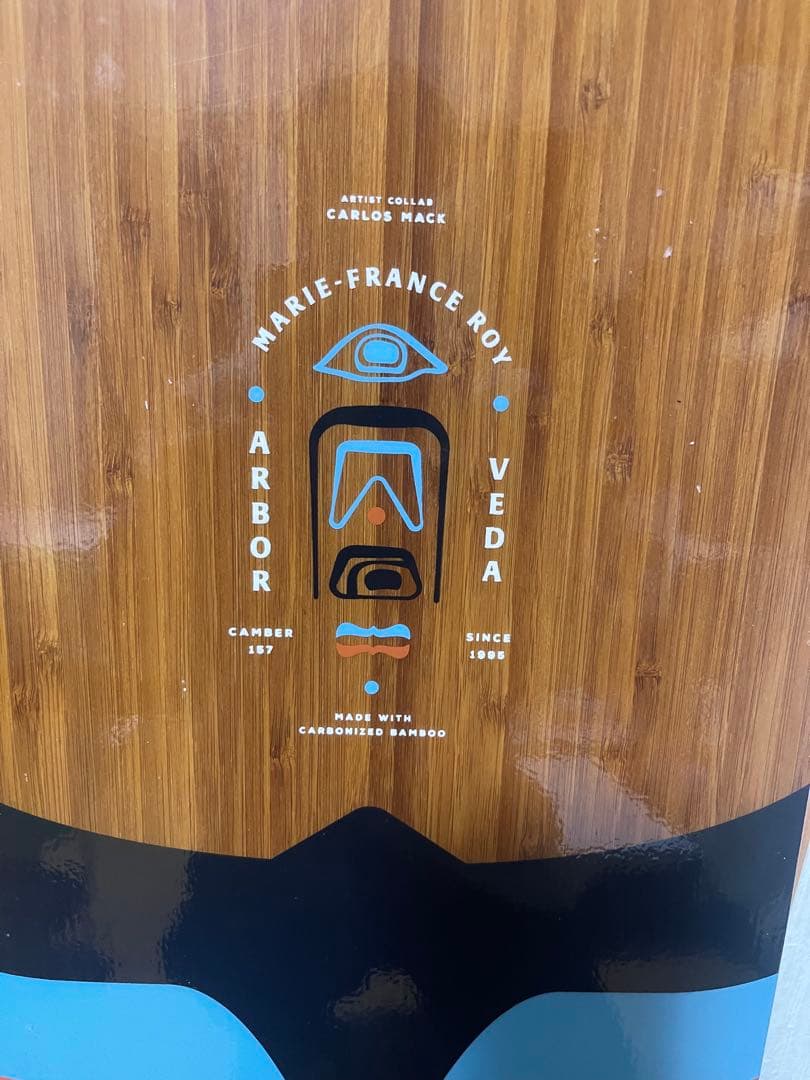 スノーボード arbor veda 157cm