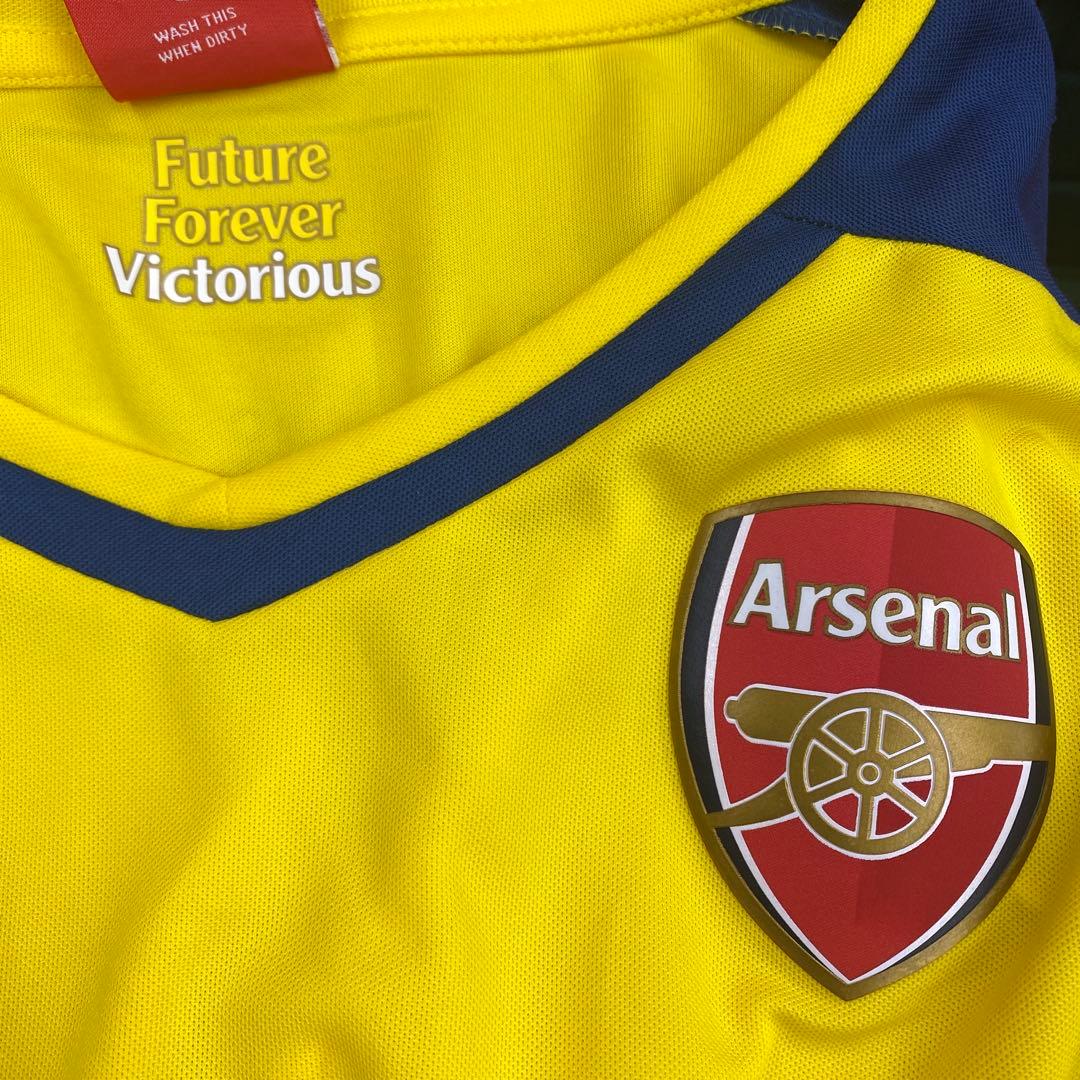 アーセナル PUMA シャツ イエロー/ブルー　メンズＳサイズ