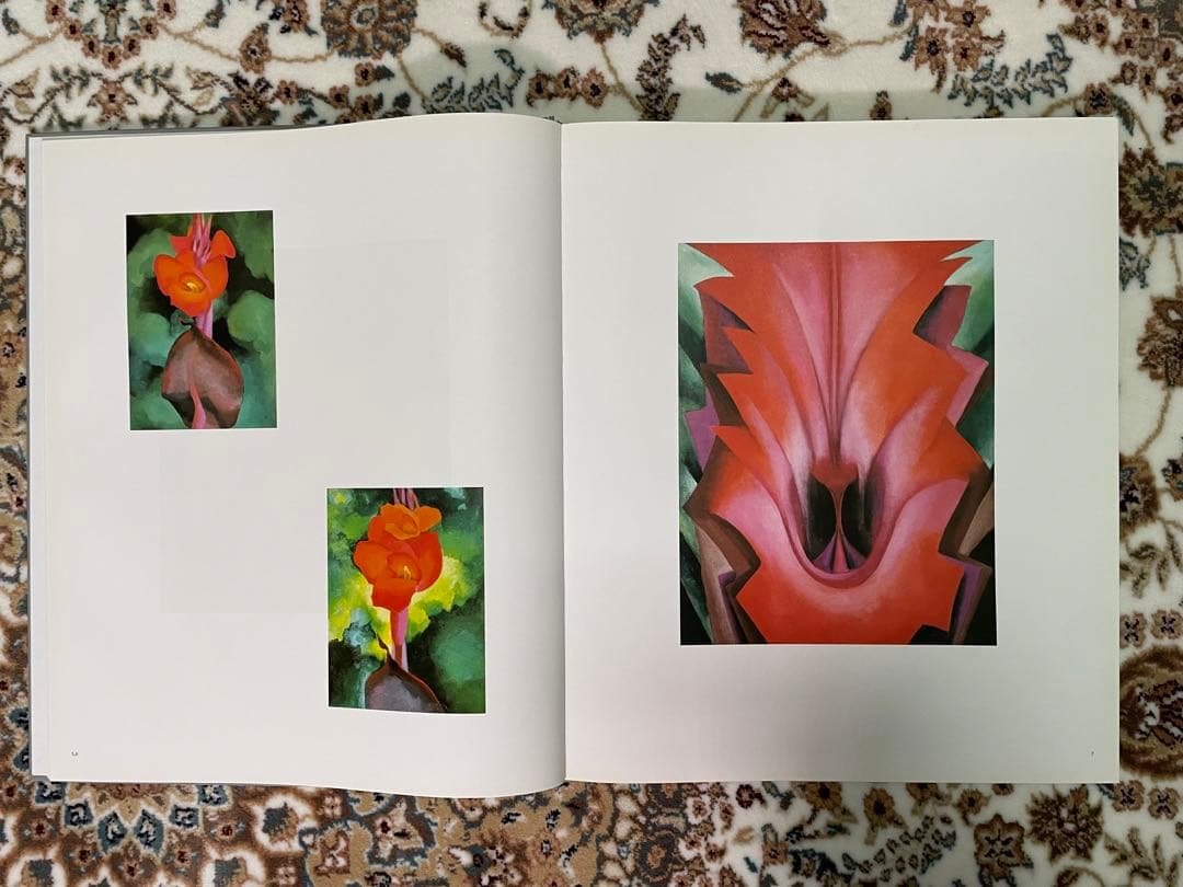 アート・デザイン・音楽 ia O' Keeffe One Hundred Flowers