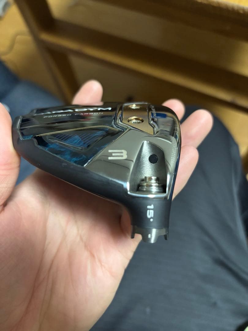 (美品)Callaway PARADYM 3番ウッド3w 15°ヘッドカバー付き