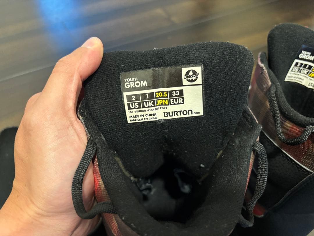 Burton スノーボード、バイン、ブーツ3点セット　キッズ　バートン