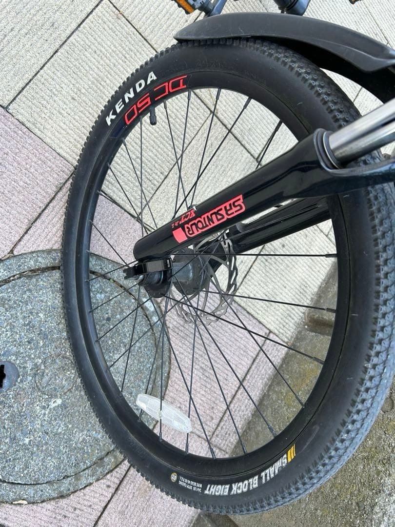 専用出品　Cannondale 24インチ　直接お引き渡し　後輪パンク