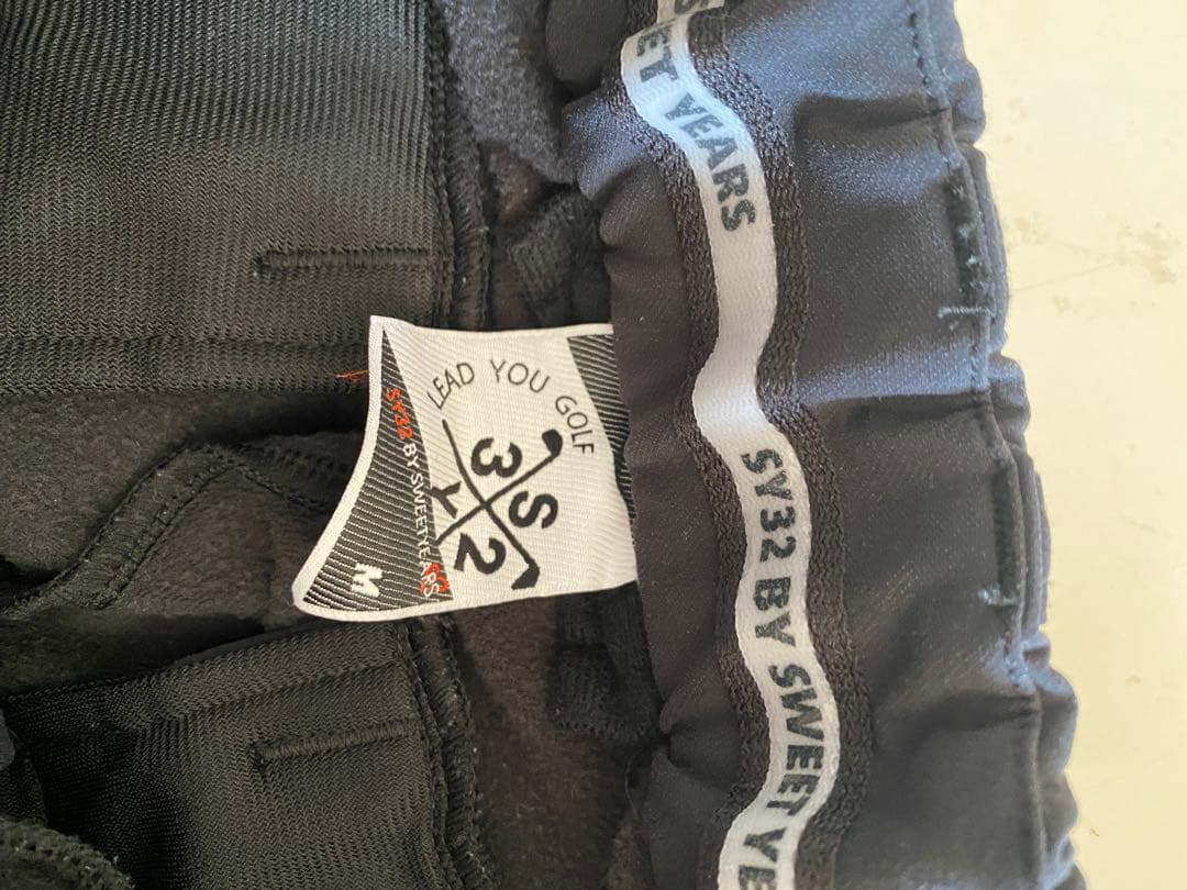 sy32 ゴルフウェア Mサイズブラック