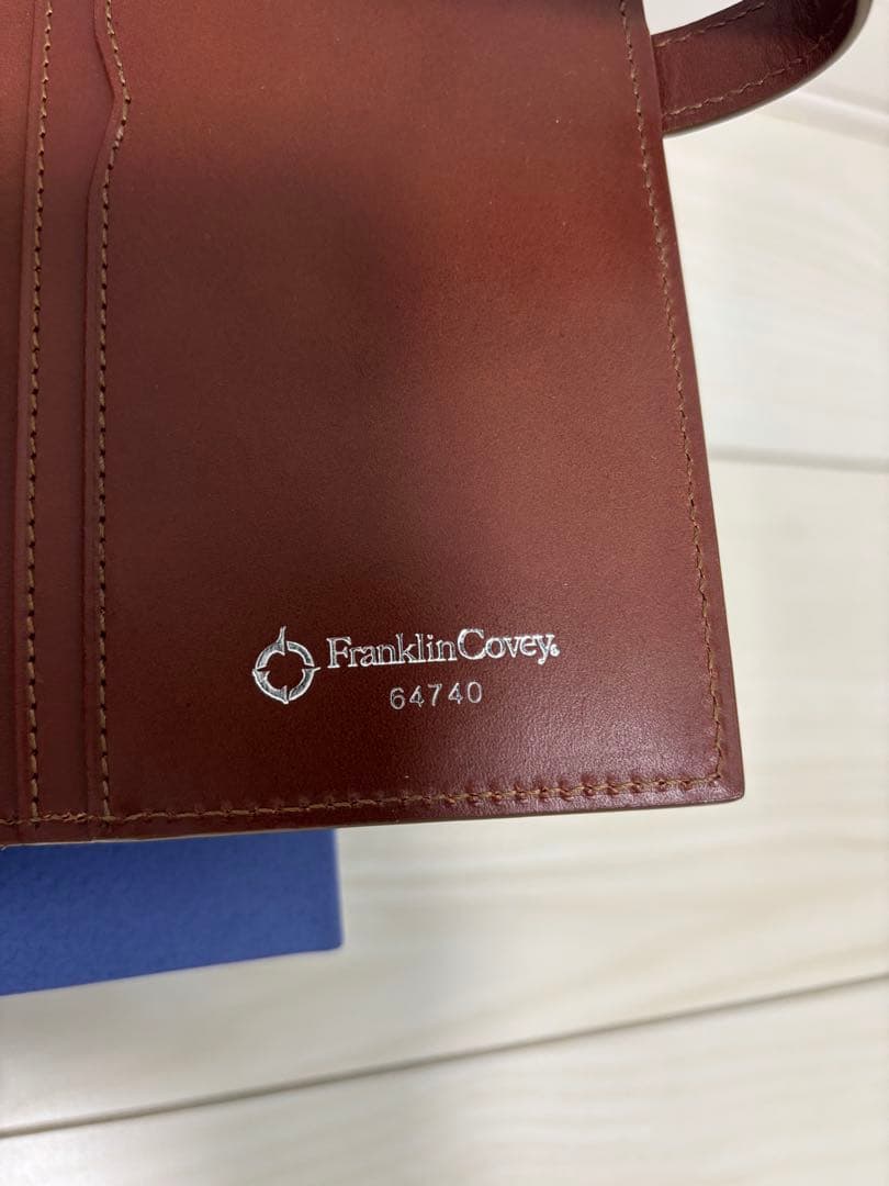 Franklin Planner TATSUNOヌメ・バインダー　コンパクト