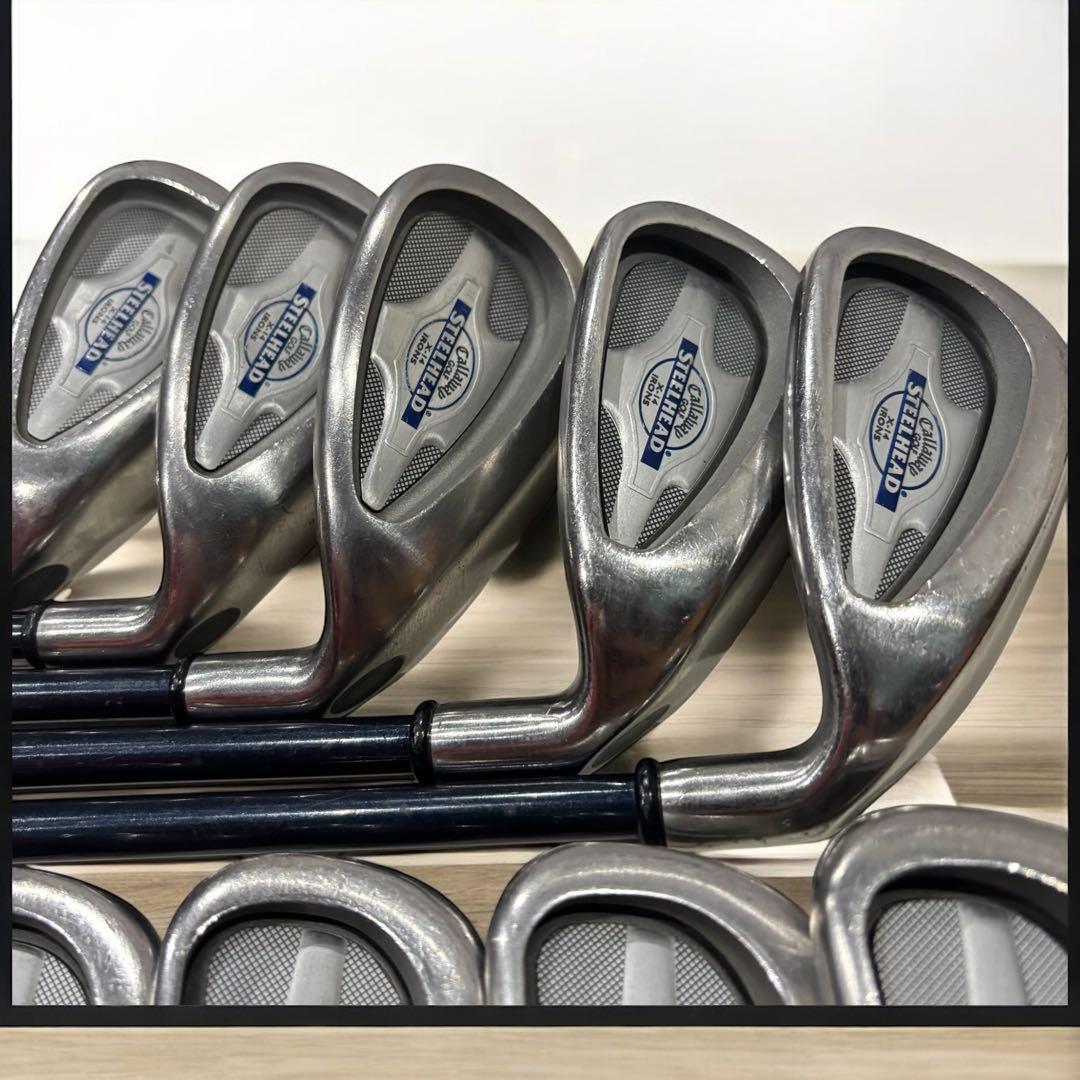 10本セット✨キャロウェイ✨Steelhead アイアン ウエッジ セット 美品