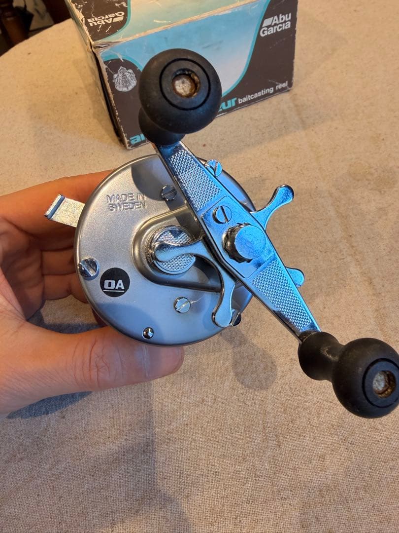 abu garcia アンバサダー 6500CS ロケット 右ハンドル 付属品