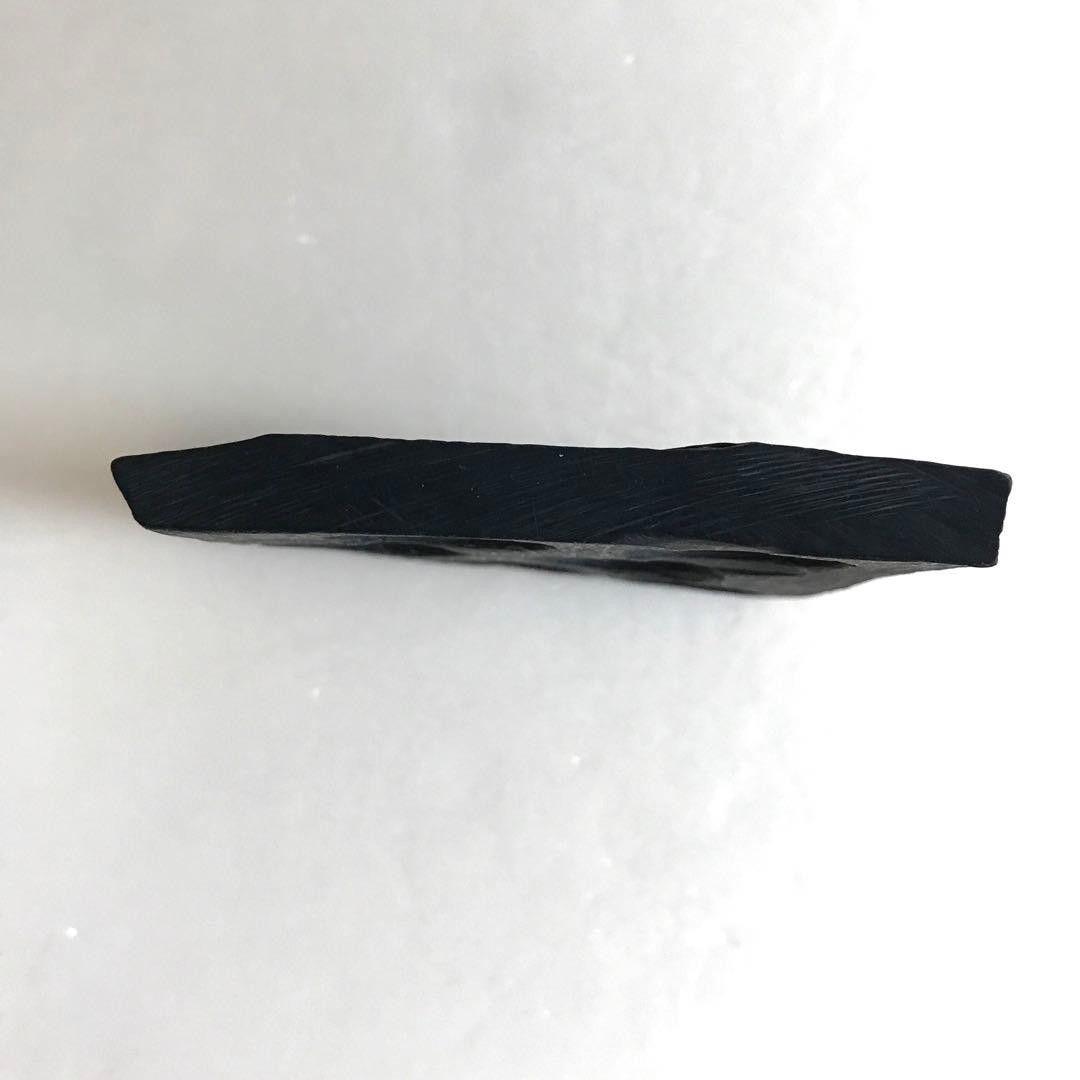 【希少品】アンティーク ストーン オブジェ ブラック 骨董 古道具