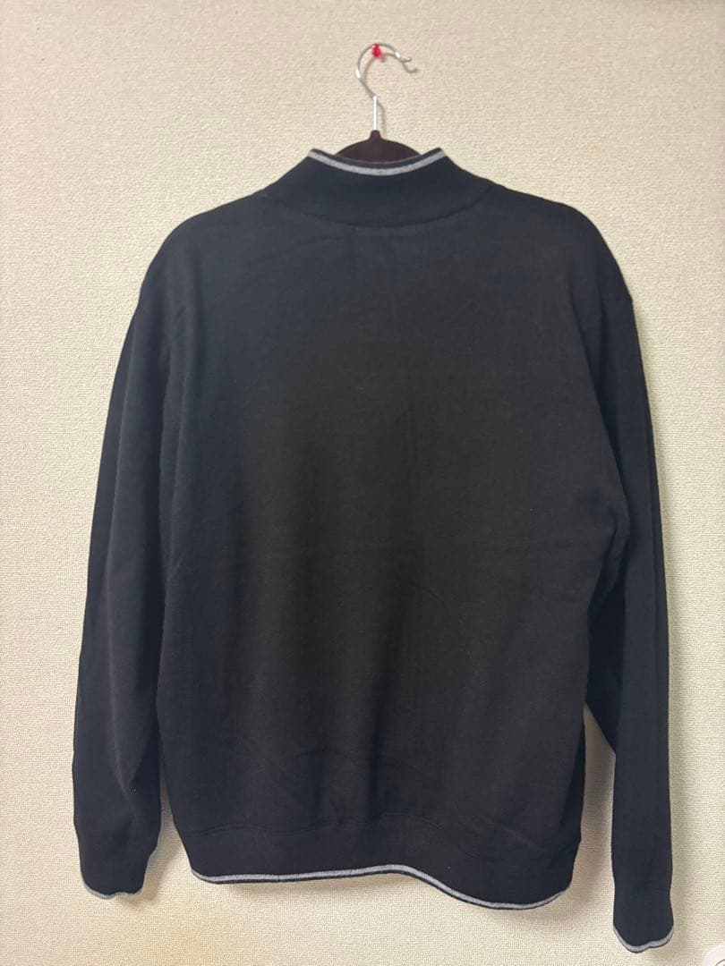 PINGリバーシブルフルジップニットブルゾン XL ブラック