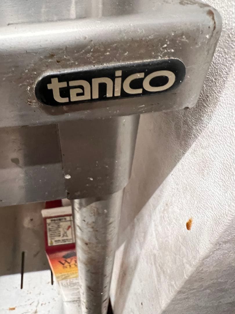 ➁タニコー　業務用　調理台　作業台Taniko　ステンレス製　120/60/80