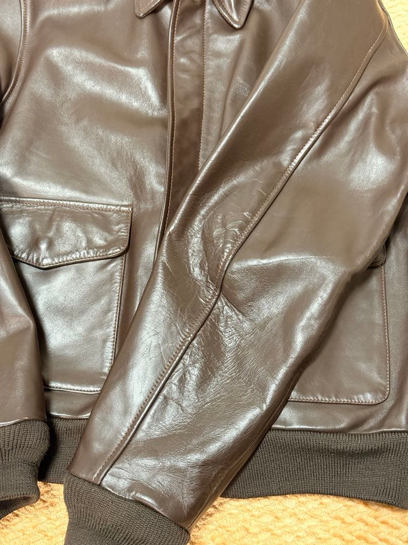 中田商店　A-2 レザージャケット