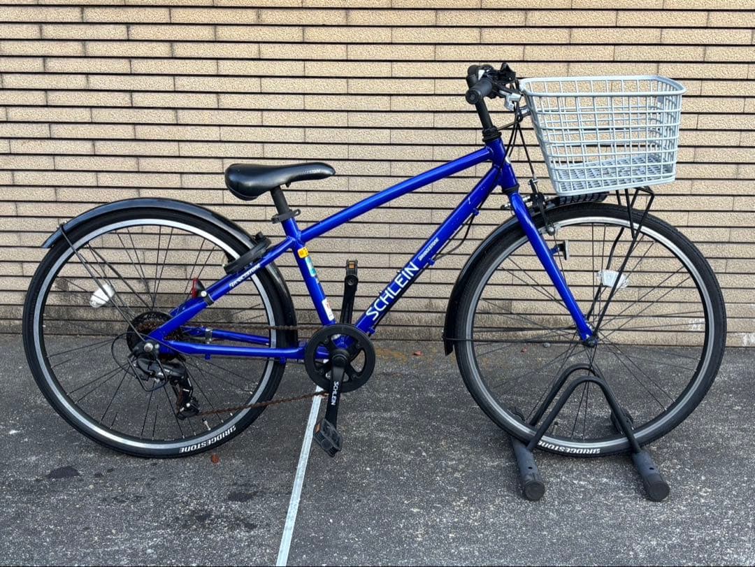 SCHLEIN シュライン 青色 子供用自転車 バスケット付き 引き取り限定！