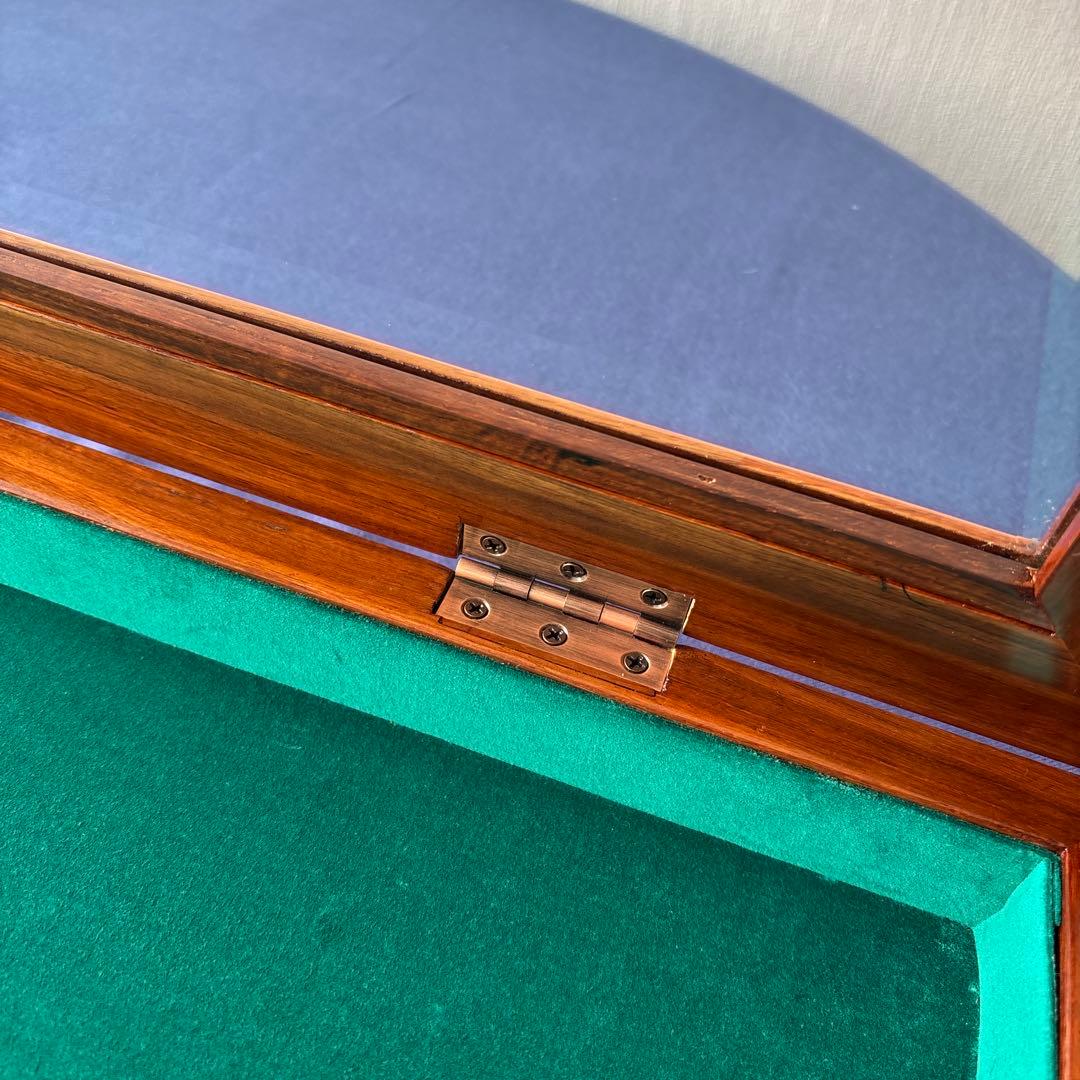 コレクションケース　ガラスケース　木製　アンティーク調