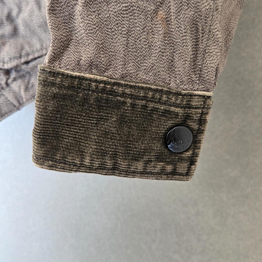 KAPITAL カバーオール M ベージュ/ブラック