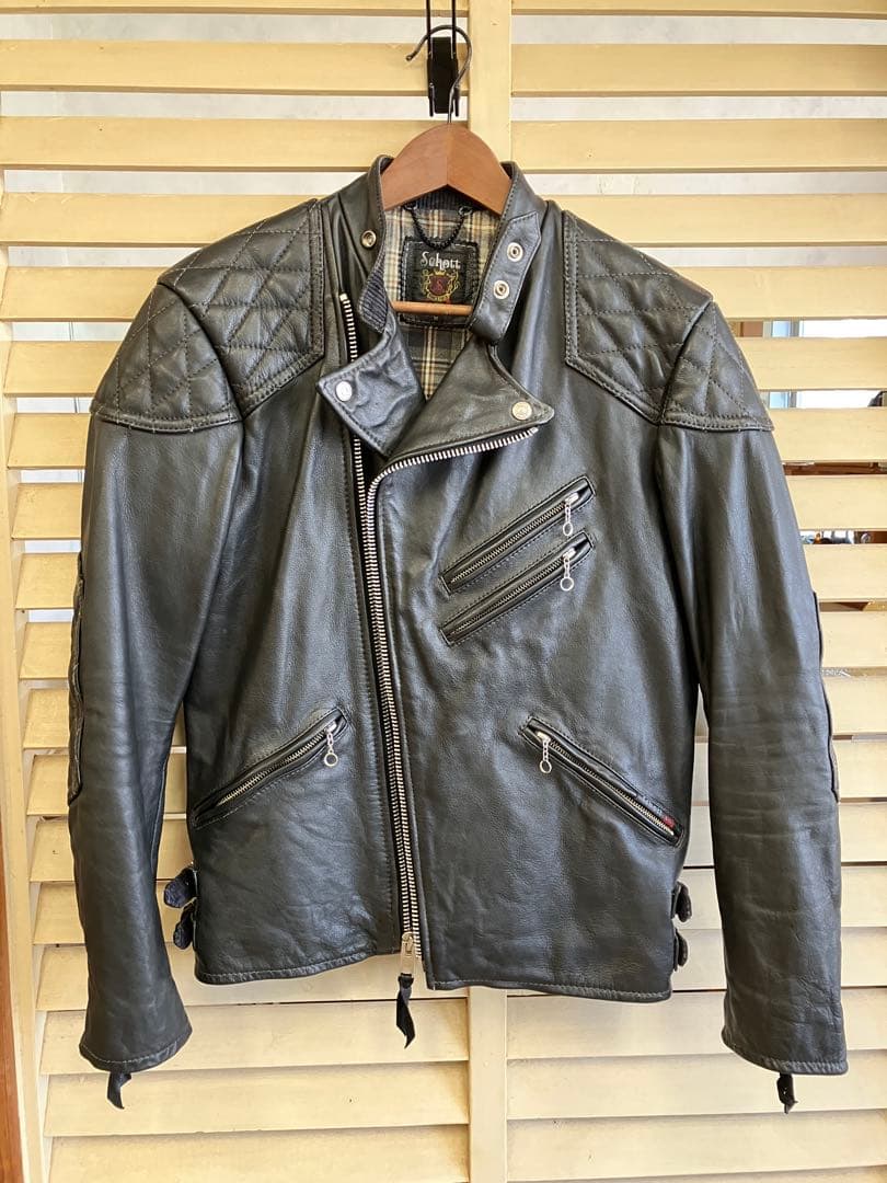 schott ショット ライダース セミダブル キルテッドパッド 3181013