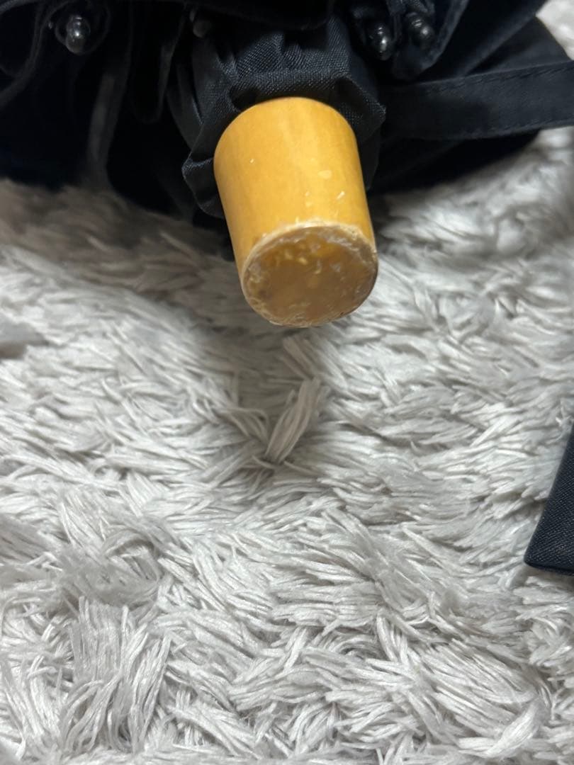 サンバリア100 2段折 ブラック　日傘